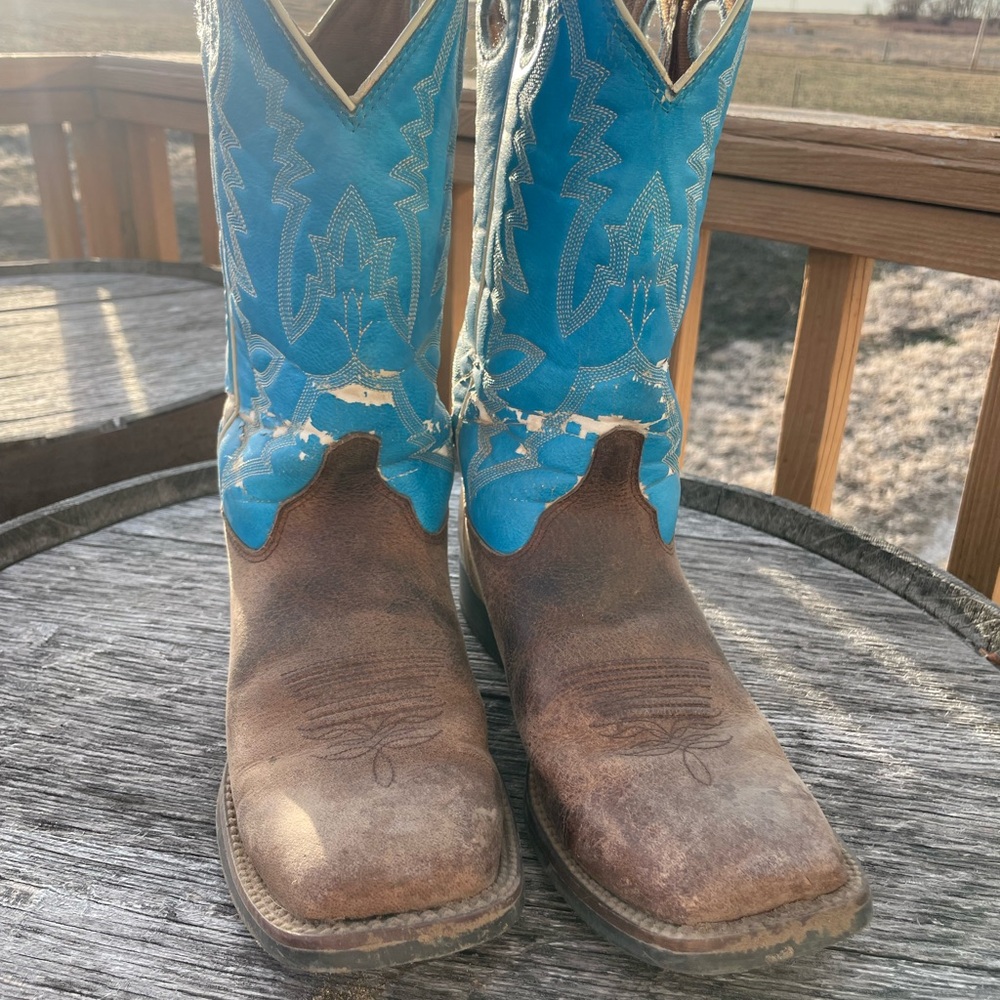 Justin Cowboy Boots 6D